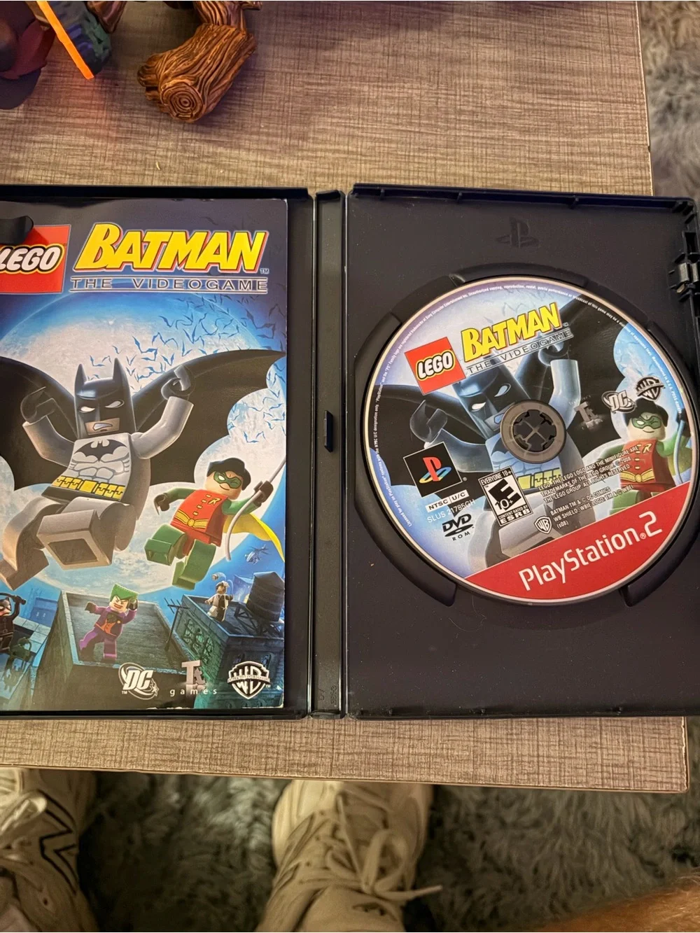 Sony PlayStation 2 LEGO Batman: The Video Game (Black, Blue)